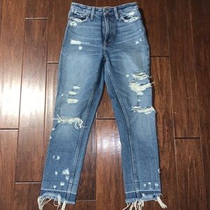 Abercrombie Annie High Ruse Girlfriend Jeans